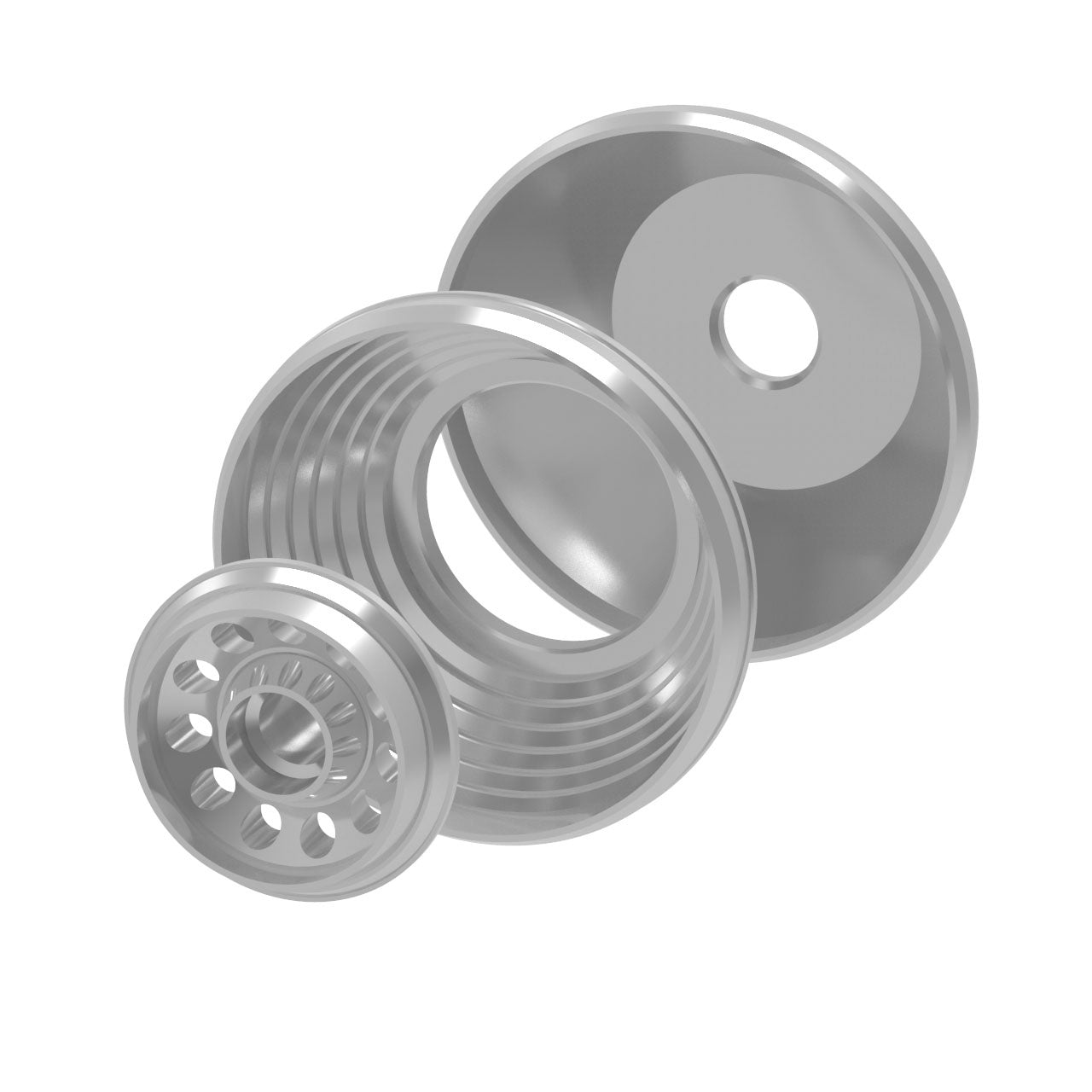 HiQ Parts STD Thruster Short 16.0mm (2sets) | 4573211378528