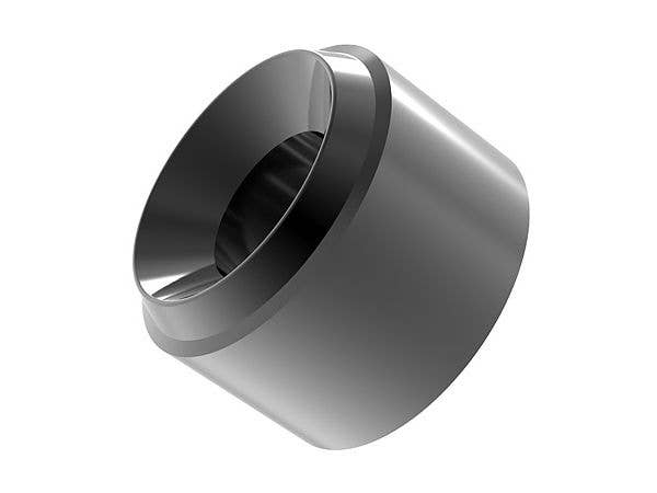 HiQ Parts Twin Pipe 2 Black 2.5mm (10pcs) | 4582370706677