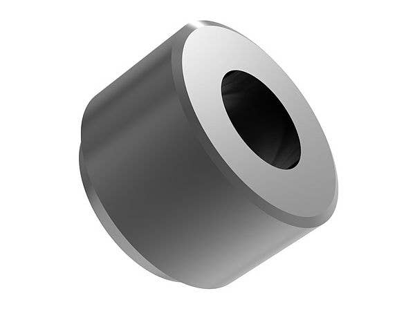 HiQ Parts Twin Pipe 2 Black 2.5mm (10pcs) | 4582370706677