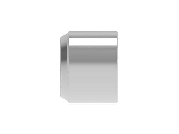 HiQ Parts Twin Pipe 2 Silver 1.5mm (10pcs) | 4582370706615