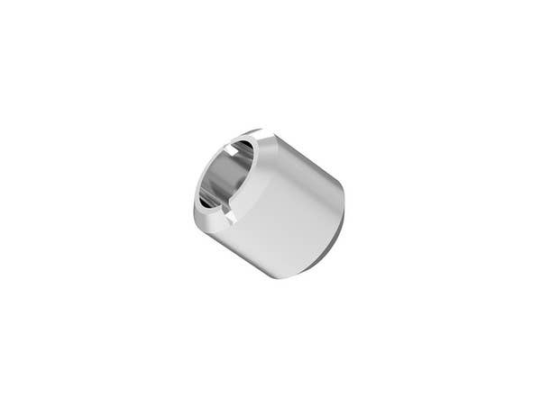 HiQ Parts Twin Pipe 3 Silver 2.5mm (10pcs) | 4573211370911