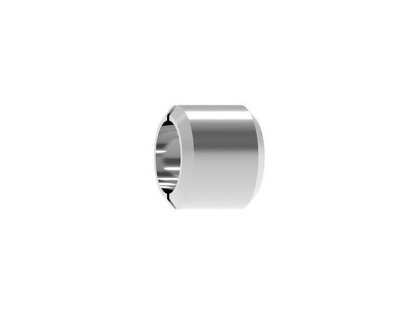 HiQ Parts Twin Pipe 3 Silver 3.0mm (10pcs) | 4573211370928