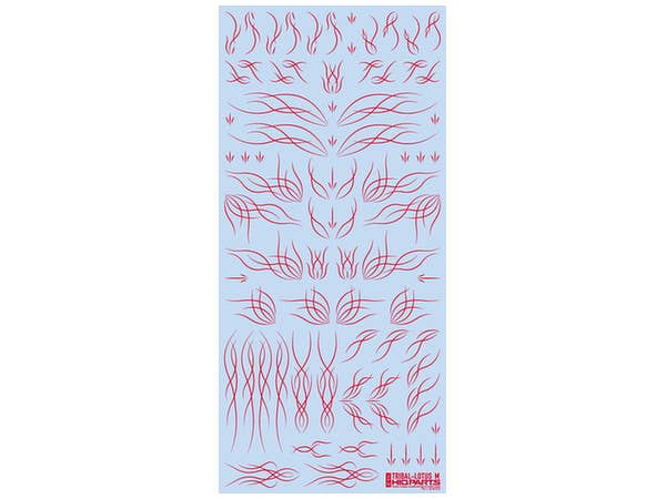 HiQ Parts Tribal Lotus M Red (1pc) | 4573211372441
