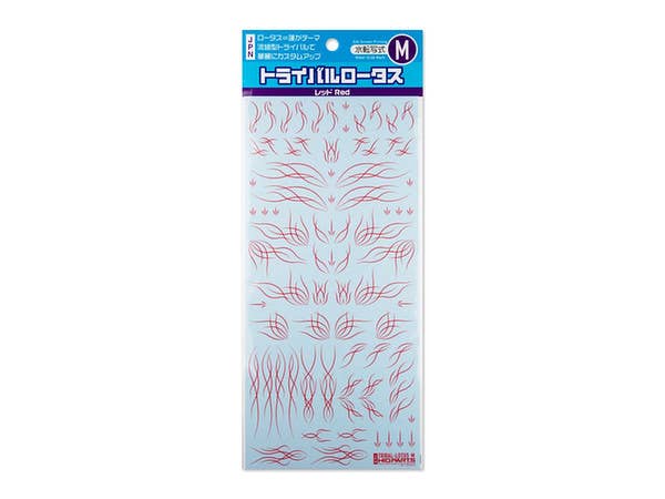 HiQ Parts Tribal Lotus M Red (1pc) | 4573211372441