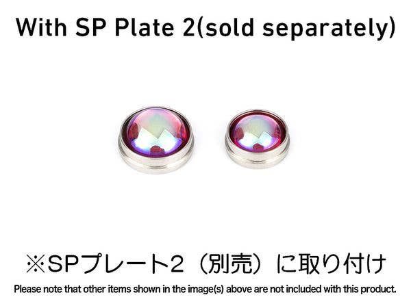 HiQ Parts VC Dome 3 Pink Size L 5.0 6.0mm (5pcs Each, Total 10pcs) | 4573211375510