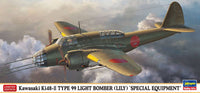Hasegawa 1/72 Ki-48 II Type 99 Light Bomber (Lily) 'Special-Equipment' | 4967834022874
