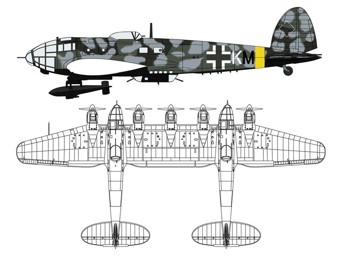 Hasegawa 1/72 He111Z-2 'Zwilling' w/Bv246 | 4967834023055