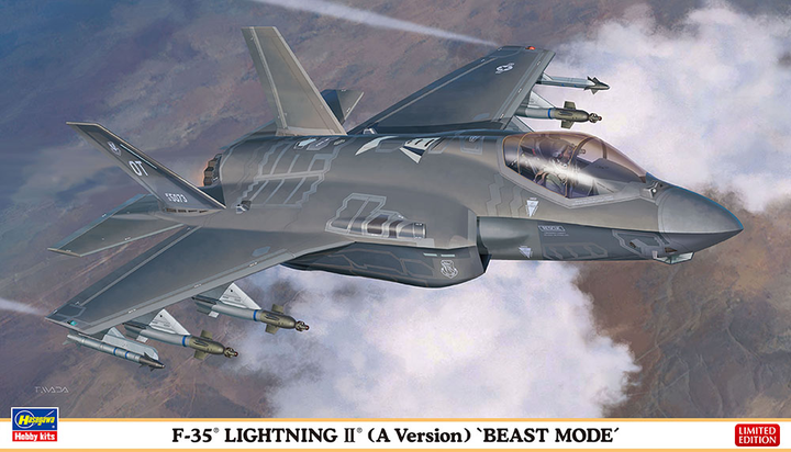 Hasegawa 1/72 F-35 LIGHTNING II (A Version) 'BEAST MODE' | 4967834023154