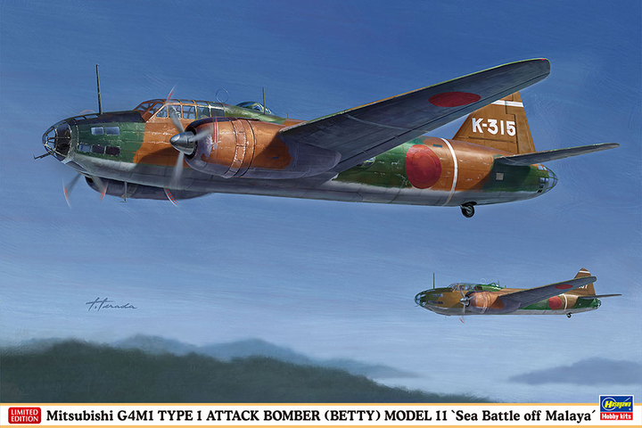Hasegawa 1/72 Mitsubishi G4M1Betty | 4967834023260