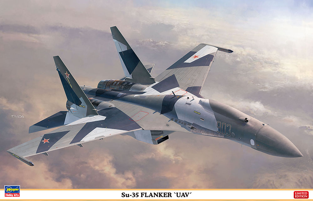 Hasegawa 1/72 Su-35 Flanker'UAV' | 4967834023345