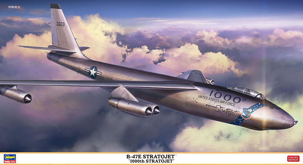 Hasegawa 1/72 B-47E Stratojet '1000th Stratojet' | 4967834023505