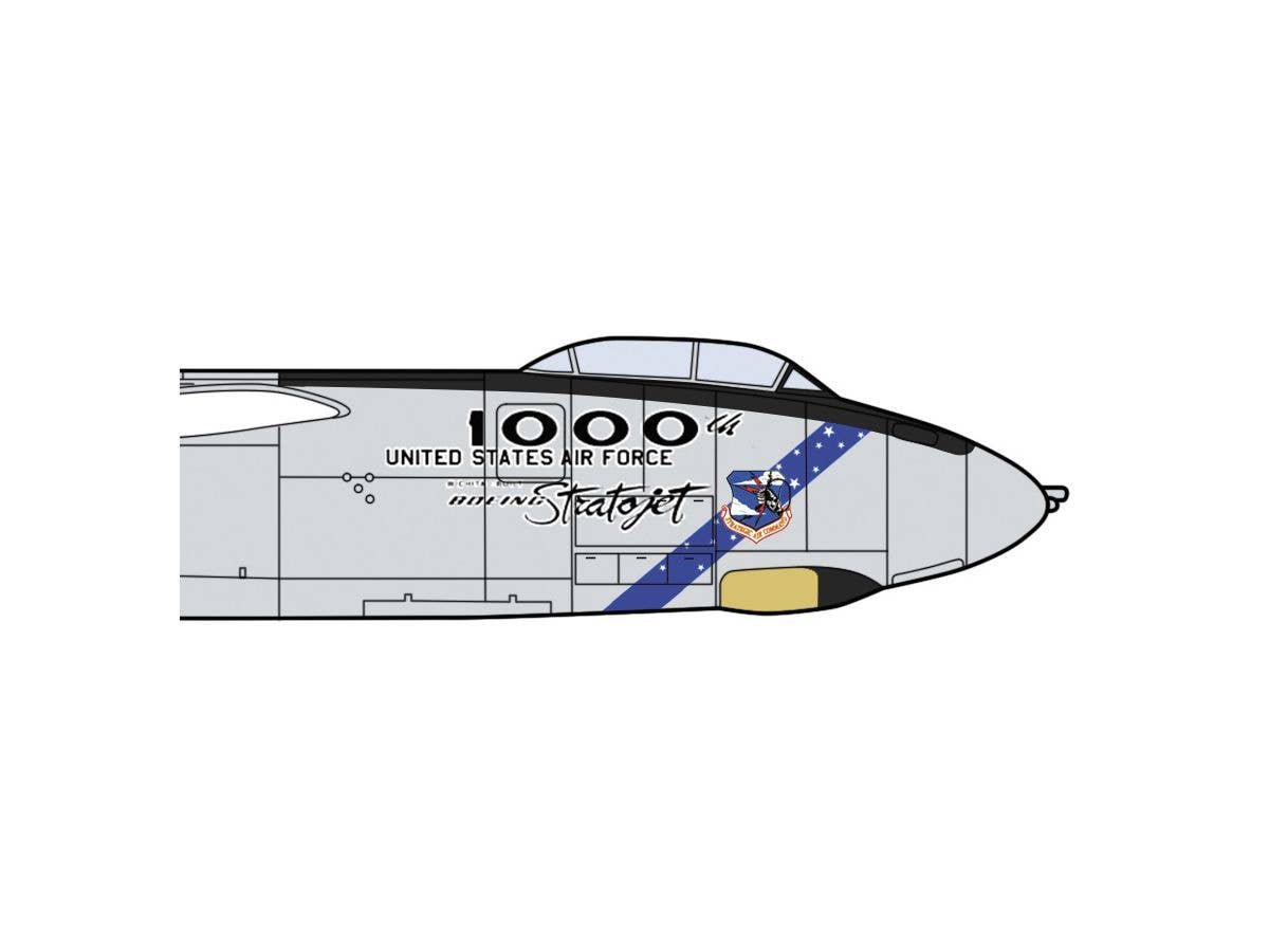Hasegawa 1/72 B-47E Stratojet '1000th Stratojet' | 4967834023505