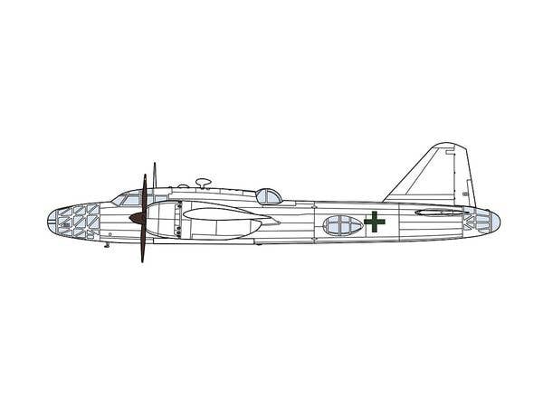 Hasegawa 1/72 Ki67 TYPE 4 HEAVY BOMBER HIRYU (PEGGY) 'GREEN CROSS' | 4967834023529