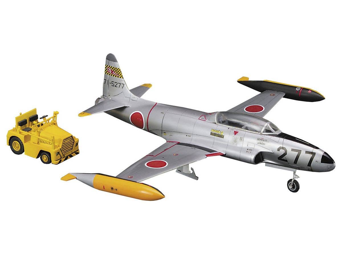 Hasegawa 1/72 T-33A Shooting Star with Tractor Model | 4967834023635