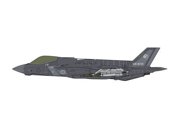 Hasegawa 1/72 F-35A Lightning II (A Version) 'Beast Mode J.A.S.D.F.', Limited Edition | 4967834023666