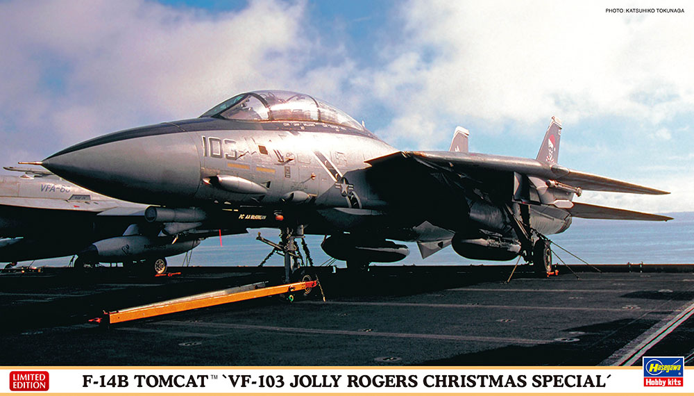 Hasegawa 1/72 F-14B Tomcat 'VF-103 Jolly Rogers Christmas Special' | 4967834023918