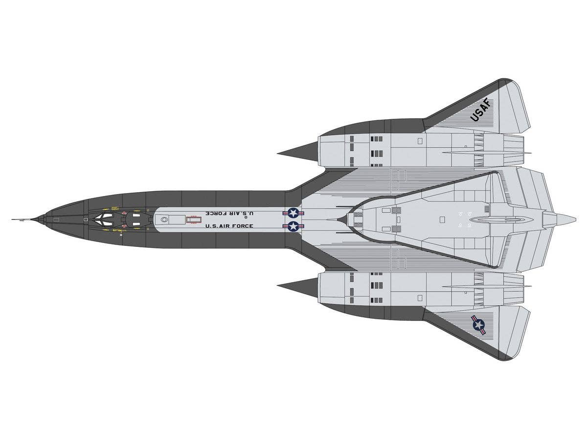 Hasegawa 1/72 SR-71 Blackbird (A Version) w/GTD-21B | 4967834023956