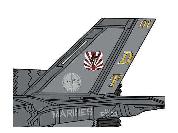 Hasegawa 1/72 F-35 Lightning II (B Version) "U.S.M.C. VMFA-242 Test of Taking off and Landing On Izumo" | 4967834023987