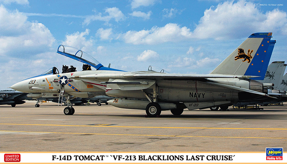 Hasegawa 1/72 F-14D Tomcat "VF-213 Blacklions Last Cruise" | 4967834024069