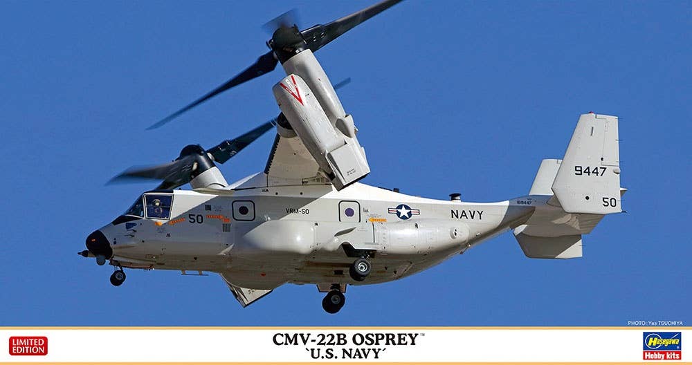 Hasegawa 1/72 CMV-22B Osprey "U.S. Navy" | 4967834024106