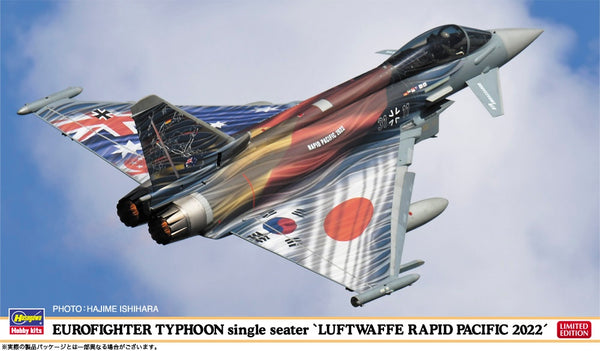 Hasegawa 1/72 Eurofighter Typhoon Single Seater “Luftwaffe Rapid Pacific 2022”