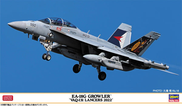 Hasegawa 1/72 EA-18G Growler™ “VAQ-131 Lancers 2022”