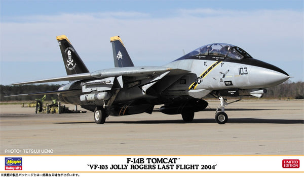 Hasegawa 1/72 F-14B Tomcat "VF-103 Jolly Rofers Last Flight 2004”