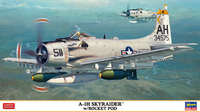 Hasegawa 1/72 A-1H SKYRADER w / ROCKET POD | 4967834024663