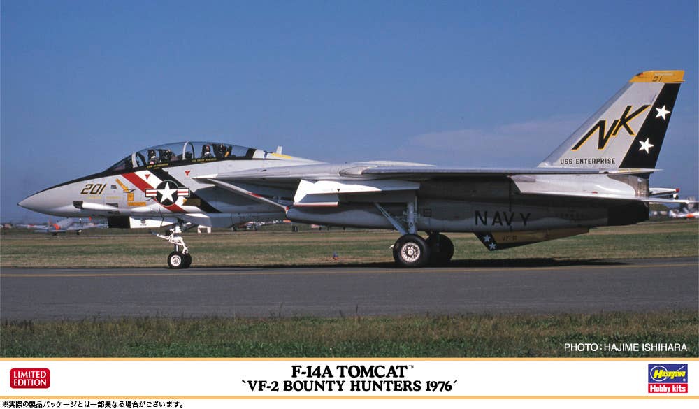 Hasegawa 1/72 F-14A TOMCAT "VF-2 BOUNTY HUNTERS 1976" | 4967834024915