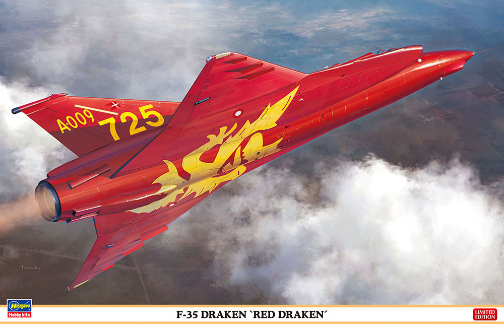Hasegawa 1/48 F-35 Draken 'Red Draken' | 4967834074958