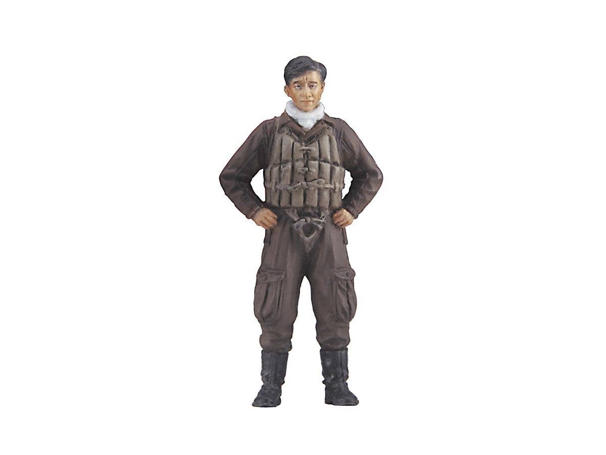 Hasegawa 1/48 A6M5 Zero Fighter Type 52 with Ace Pilot Tetsuzo Iwamoto Resin Figure | 4967834074972