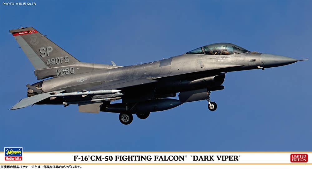 Hasegawa 1/48 F-16CM-50 Fighting Falcon "Dark Viper" | 4967834075221