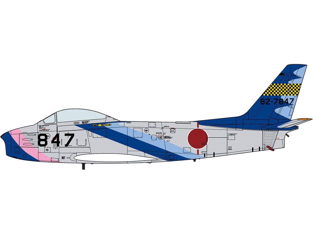 Hasegawa 1/48  F-86F-40 SABRE "BLUE IMPULSE FIRST SCHEME WINGMAN" | 4967834075269