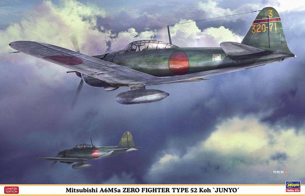 Hasegawa 1/32 Mitsubishi A6M5A Zero Fighter Type 52 Koh 'Junyo' | 4967834082588