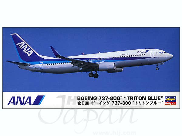Hasegawa [37] 1:200 ANA B737-800 TRITON BLUE | 4967834107373