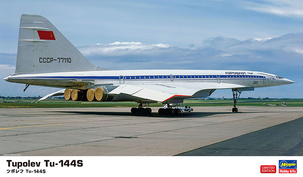 Hasegawa 1/144 Tupolev Tu-144S | 4967834108370