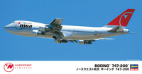 Hasegawa 1/200 Northwest Airlines B747 | 4967834108400