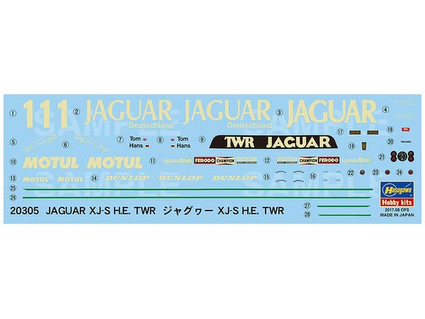Hasegawa 1/24 JAGUAR XJ-S H.E. TWR | 4967834203051