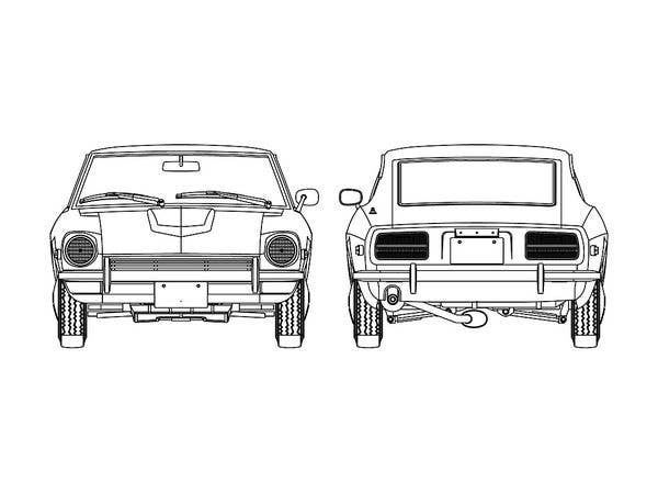 Hasegawa 1/24  Datsun 240Z HLS30 left-hand drive version | 4967834204058