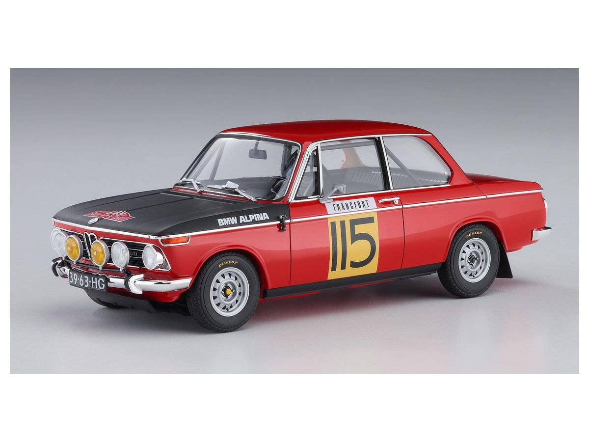 Hasegawa 1/24 BMW 2002 ti '1969 MONTE-CARLO RALLY 2/5 CLASS WINNER' | 4967834204201