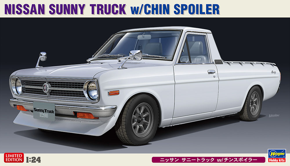 Hasegawa 1/24 Nissan Sunny Truck W/ Chin Spoiler | 4967834204270