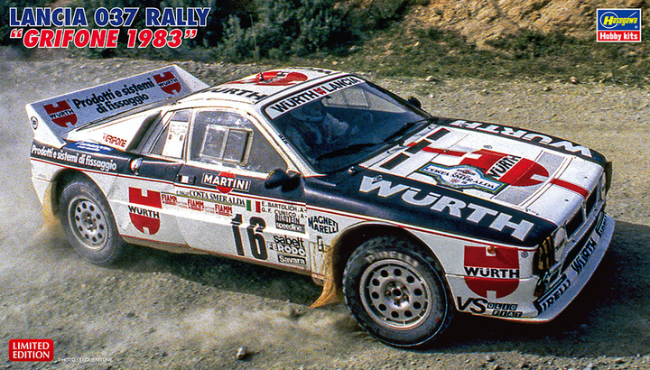 Hasegawa 1/24 Lancia 037 Rally 'Grifone 1983' | 4967834204478
