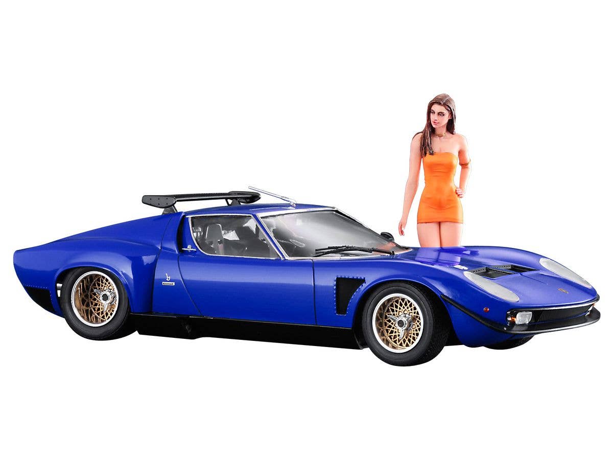 Hasegawa 1/24  LAMBORGHINI JOTA SVR w/ITALIAN GIRL’S FIGURE | 4967834204720