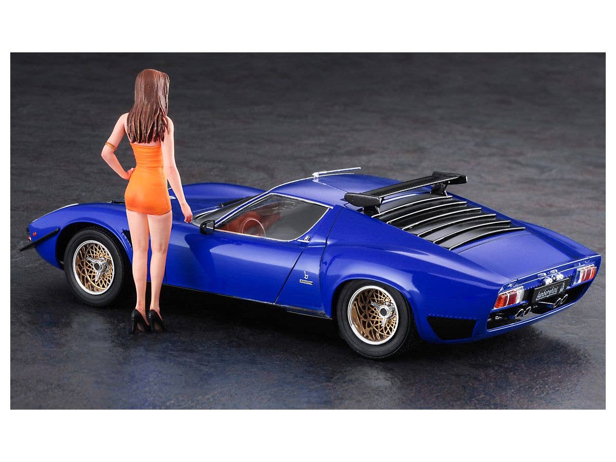 Hasegawa 1/24  LAMBORGHINI JOTA SVR w/ITALIAN GIRL’S FIGURE | 4967834204720