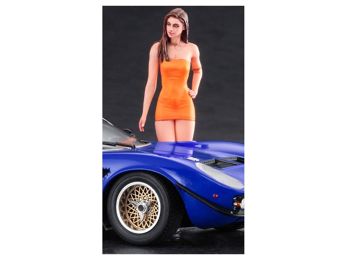 Hasegawa 1/24  LAMBORGHINI JOTA SVR w/ITALIAN GIRL’S FIGURE | 4967834204720