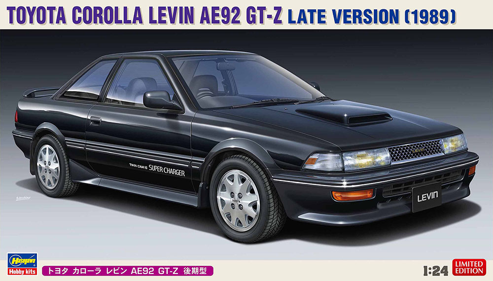 Hasegawa 1/24 Toyota Corolla Levin AE92 GT-Z Late Version (1989) | 4967834204867