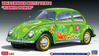 Hasegawa 1/24 Volkswagen Beetle Type 1 'Flower Power' | 4967834204881