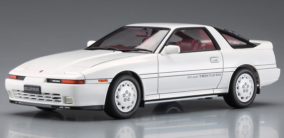 Hasegawa 1/24  TOYOTA SUPRA A70 GT TWIN TURBO 1989 WHITE PACKAGE