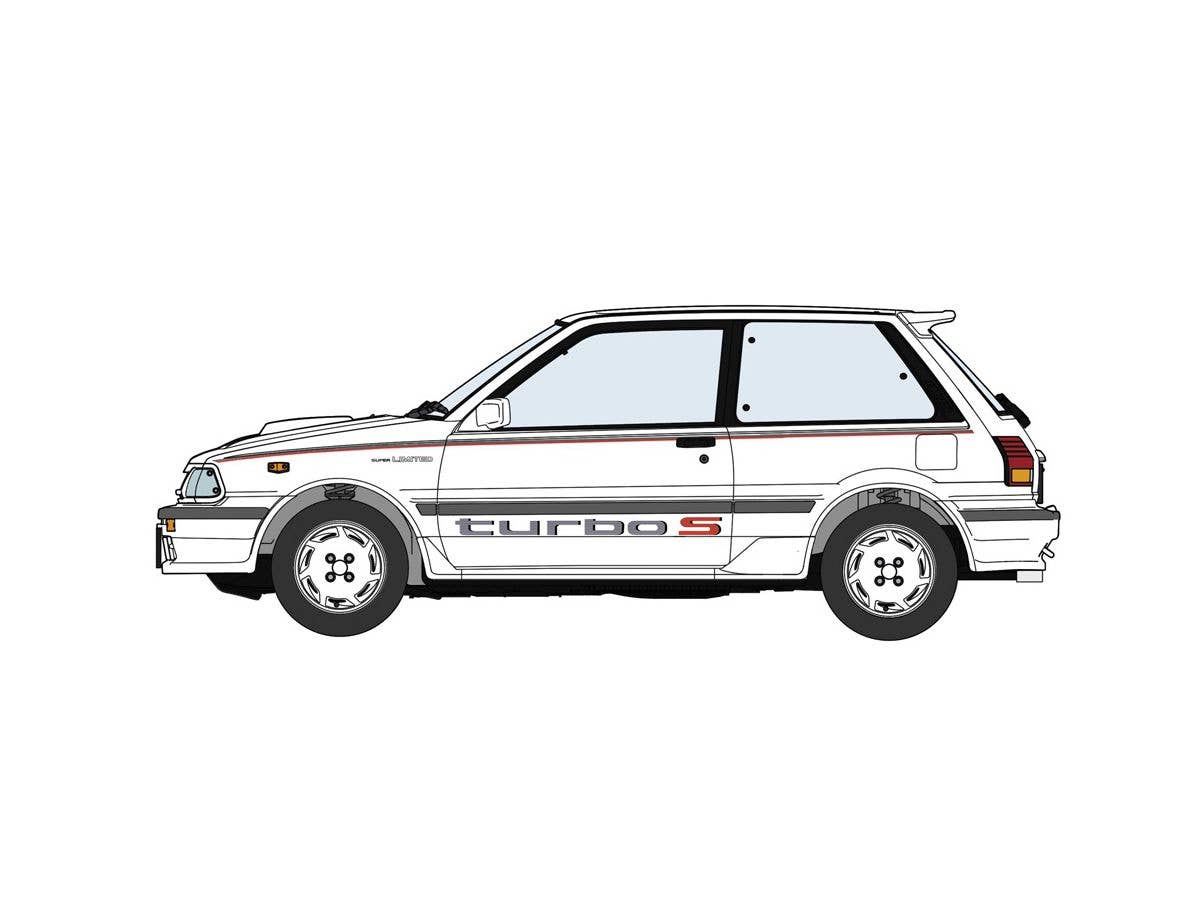 Hasegawa 1/24 Toyota Starlet EP71 Turbo-S (3 Door) Middle Version Super-Limited | 4967834205086