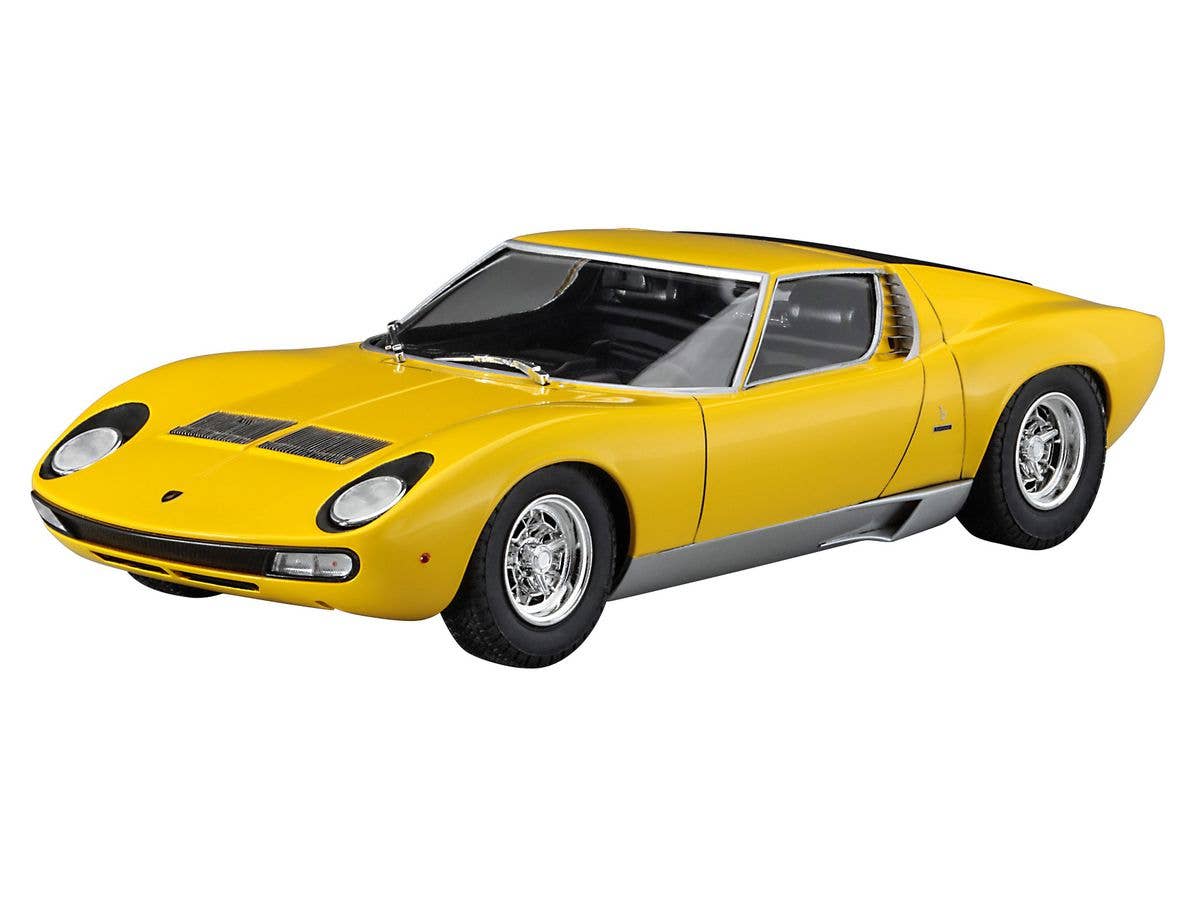 Hasegawa 1/24 Lamborghini Miura P400 SV 'Detail Up Version Yellow Body' | 4967834205116